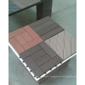 Wood Plastic Composite Interlocking Deck WPC DIY Tiles 300*300mm